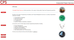 Desktop Screenshot of cps-eng.com